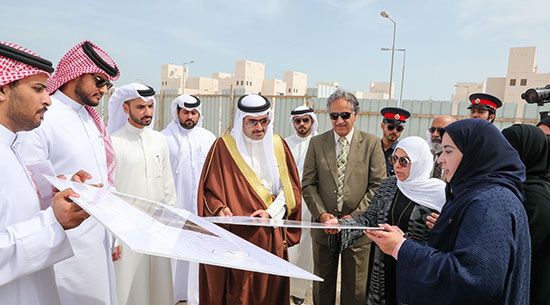 Southern Governor Inspects Projects in Khalifa Town